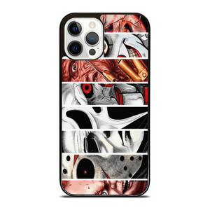 HORROR MOVIES CHARACTERS COLLAGE iPhone 12 Pro Case Cover HORROR MOVIES CHARACTERS COLLAGE iPhone 12 Pro Case Cover