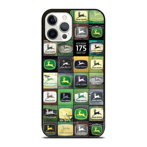 JOHN DEERE EMBLEM COLLAGE iPhone 12 Pro Case Cover