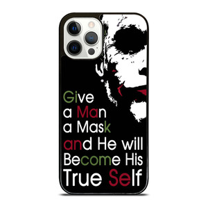 JOKER QUOTES CARTOON iPhone 12 Pro Case Cover JOKER QUOTES CARTOON iPhone 12 Pro Case Cover