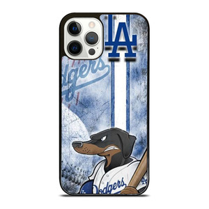LOS ANGELES BASEBALL DOG MASCOT iPhone 12 Pro Case Cover