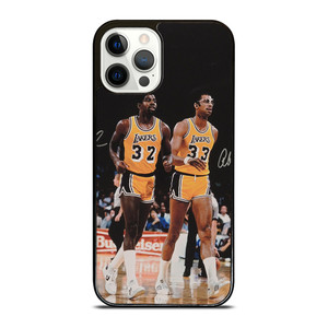 MAGIC JOHNSON X KAREEM ABDUL JABBAR LA LAKERS iPhone 12 Pro Case Cover MAGIC JOHNSON X KAREEM ABDUL JABBAR LA LAKERS iPhone 12 Pro Case Cover