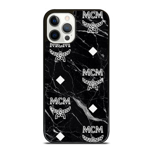 MCM WORLDWIDE MARBLE TEXTURE iPhone 12 Pro Case Cover