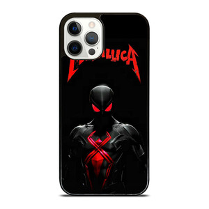 METALLICA SPIDERMAN LOGO iPhone 12 Pro Case Cover METALLICA SPIDERMAN LOGO iPhone 12 Pro Case Cover