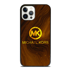 MICHAEL KORS GOLD MARBLE LOGO iPhone 12 Pro Case Cover MICHAEL KORS GOLD MARBLE LOGO iPhone 12 Pro Case Cover