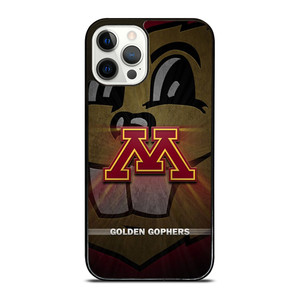 MINNESOTA GOLDEN GOPHERS METAL LOGO iPhone 12 Pro Case Cover MINNESOTA GOLDEN GOPHERS METAL LOGO iPhone 12 Pro Case Cover