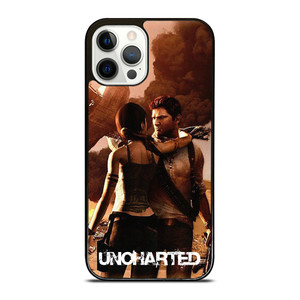 NATHAN DRAKE LARA CROFT UNCHARTED iPhone 12 Pro Case Cover NATHAN DRAKE LARA CROFT UNCHARTED iPhone 12 Pro Case Cover