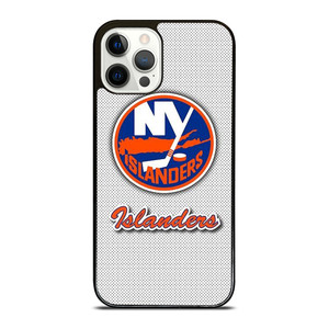 NEW YORK ISLANDERS BADGE CARBON iPhone 12 Pro Case Cover NEW YORK ISLANDERS BADGE CARBON iPhone 12 Pro Case Cover