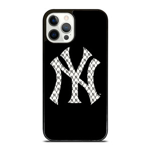 NEW YORK YANKEES NY LOGO PATTERN iPhone 12 Pro Case Cover NEW YORK YANKEES NY LOGO PATTERN iPhone 12 Pro Case Cover