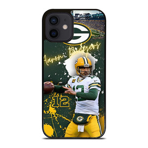 AARON RODGERS 12 GREEN BAY PACKERS iPhone 12 Mini Case Cover AARON RODGERS 12 GREEN BAY PACKERS iPhone 12 Mini Case Cover