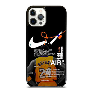 NIKE OFF WHITE KOBE BRYANT iPhone 12 Pro Case Cover NIKE OFF WHITE KOBE BRYANT iPhone 12 Pro Case Cover