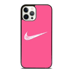 NIKE PINK BROKEN LOGO iPhone 12 Pro Case Cover NIKE PINK BROKEN LOGO iPhone 12 Pro Case Cover