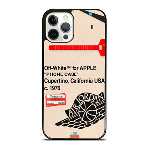 OFF WHITE AIR JORDAN APPLE iPhone 12 Pro Case Cover OFF WHITE AIR JORDAN APPLE iPhone 12 Pro Case Cover