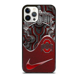 OHIO STATE BUCKEYES METAL EMBLEM iPhone 12 Pro Case Cover OHIO STATE BUCKEYES METAL EMBLEM iPhone 12 Pro Case Cover