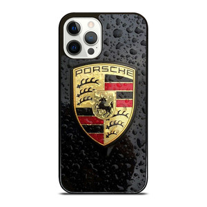 PORSCHE WET EMBLEM iPhone 12 Pro Case Cover PORSCHE WET EMBLEM iPhone 12 Pro Case Cover