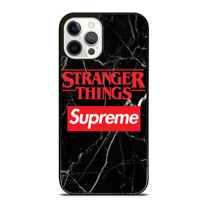 STRANGER THINGS X SUPREME LOGO iPhone 12 Pro Case Cover STRANGER THINGS X SUPREME LOGO iPhone 12 Pro Case Cover