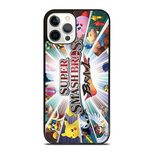 SUPER SMASH BROSH BRAWL LOGO iPhone 12 Pro Case Cover SUPER SMASH BROSH BRAWL LOGO iPhone 12 Pro Case Cover