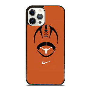 TEXAS LONGHORNS NIKE FOOTBALL SYMBOL iPhone 12 Pro Case Cover TEXAS LONGHORNS NIKE FOOTBALL SYMBOL iPhone 12 Pro Case Cover