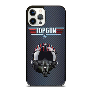 TOP GUN MAVERICK HELMET CARBON iPhone 12 Pro Case Cover