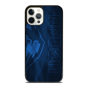 UCONN HUSKIES LOGO BASKETBALL TEAM iPhone 12 Pro Case Cover