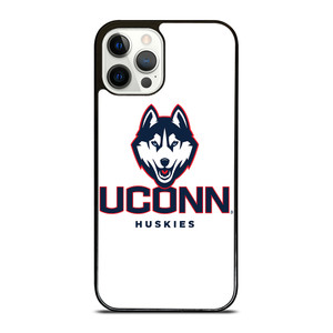 UCONN HUSKIES WHITE LOGO iPhone 12 Pro Case Cover UCONN HUSKIES WHITE LOGO iPhone 12 Pro Case Cover