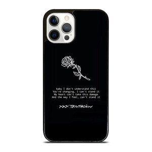 XXXTENTACION QUOTES LOGO iPhone 12 Pro Case Cover