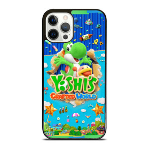 YOSHI CRAFTED WORLD GAMES POSTER iPhone 12 Pro Case Cover YOSHI CRAFTED WORLD GAMES POSTER iPhone 12 Pro Case Cover