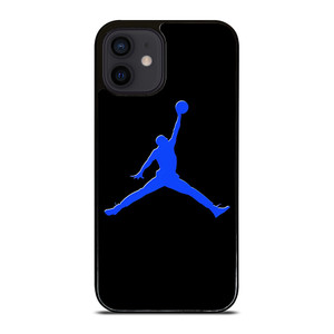 AIR JORDAN BLUE LOGO iPhone 12 Mini Case Cover AIR JORDAN BLUE LOGO iPhone 12 Mini Case Cover