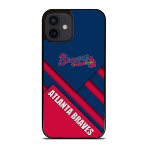 ATLANTA BRAVES BASEBALL ABSTRACT LOGO iPhone 12 Mini Case Cover