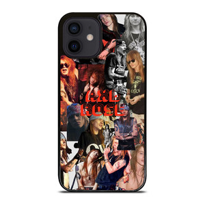 AXL ROSE GUNS N ROSES COLLAGE iPhone 12 Mini Case Cover