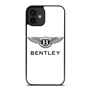 BENTLEY WHITE LOGO iPhone 12 Mini Case Cover BENTLEY WHITE LOGO iPhone 12 Mini Case Cover