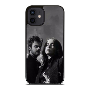 BILLIE EILISH AND FINNEAS BROTHERS iPhone 12 Mini Case Cover BILLIE EILISH AND FINNEAS BROTHERS iPhone 12 Mini Case Cover