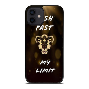 BLACK CLOVER BLACK BULL QUOTES iPhone 12 Mini Case Cover
