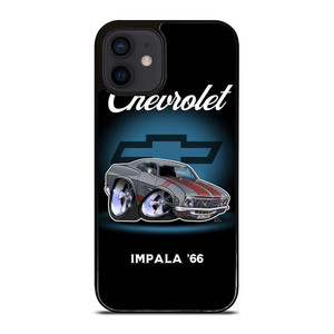 CHEVROLET IMPALA 66 CARTOON iPhone 12 Mini Case Cover CHEVROLET IMPALA 66 CARTOON iPhone 12 Mini Case Cover