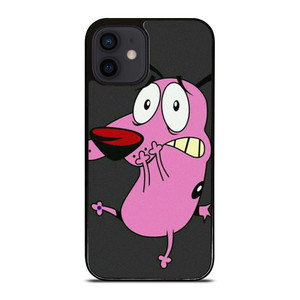 COURAGE THE COWARDLY DOG PINK iPhone 12 Mini Case Cover