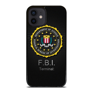 FBI TERMINAL BADGE iPhone 12 Mini Case Cover