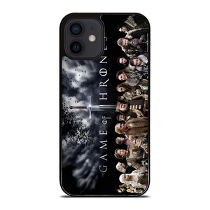 GAME OF THRONES SERIES ALL CHARACTERS iPhone 12 Mini Case Cover GAME OF THRONES SERIES ALL CHARACTERS iPhone 12 Mini Case Cover