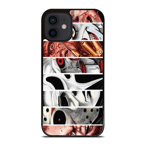 HORROR MOVIES CHARACTERS COLLAGE iPhone 12 Mini Case Cover HORROR MOVIES CHARACTERS COLLAGE iPhone 12 Mini Case Cover