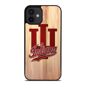 INDIANA HOOSIERS WOOD LOGO iPhone 12 Mini Case Cover