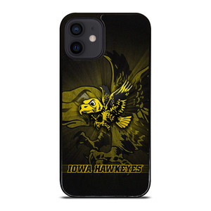 IOWA HAWKEYES FOOTBALL SYMBOL iPhone 12 Mini Case Cover IOWA HAWKEYES FOOTBALL SYMBOL iPhone 12 Mini Case Cover