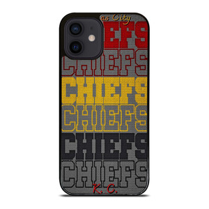 KANSAS CITY CHIEFS METAL SYMBOL iPhone 12 Mini Case Cover KANSAS CITY CHIEFS METAL SYMBOL iPhone 12 Mini Case Cover