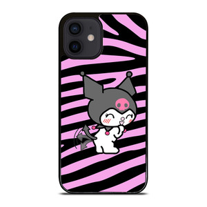 KUROMI ZEBRA PATTERN iPhone 12 Mini Case Cover
