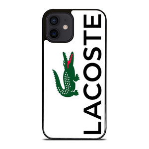 LACOSTE CROCODILE LOGO iPhone 12 Mini Case Cover LACOSTE CROCODILE LOGO iPhone 12 Mini Case Cover
