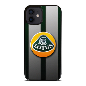 LOTUS CAR STRIPE EMBLEM iPhone 12 Mini Case Cover LOTUS CAR STRIPE EMBLEM iPhone 12 Mini Case Cover
