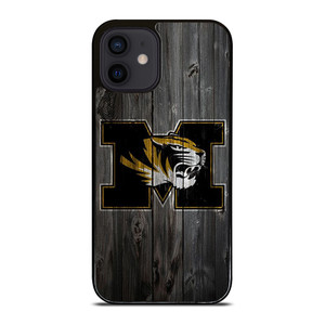 MISSOURI TIGERS FOOTBALL WOOD LOGO iPhone 12 Mini Case Cover MISSOURI TIGERS FOOTBALL WOOD LOGO iPhone 12 Mini Case Cover
