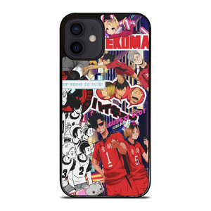 NEKOMA HIGH HAIKYUU COLLAGE iPhone 12 Mini Case Cover NEKOMA HIGH HAIKYUU COLLAGE iPhone 12 Mini Case Cover