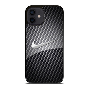 NIKE CARBON LOGO iPhone 12 Mini Case Cover NIKE CARBON LOGO iPhone 12 Mini Case Cover