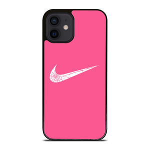 NIKE PINK BROKEN LOGO iPhone 12 Mini Case Cover NIKE PINK BROKEN LOGO iPhone 12 Mini Case Cover