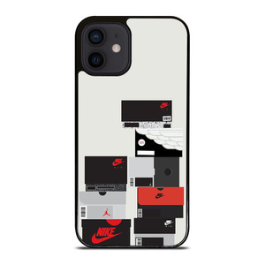 NIKE SNEAKERS BOXES COLLECTION iPhone 12 Mini Case Cover NIKE SNEAKERS BOXES COLLECTION iPhone 12 Mini Case Cover