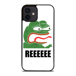PEPE THE FROG REEEE CARTOON iPhone 12 Mini Case Cover PEPE THE FROG REEEE CARTOON iPhone 12 Mini Case Cover