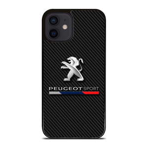 PEUGEOT SPORT CARBON iPhone 12 Mini Case Cover PEUGEOT SPORT CARBON iPhone 12 Mini Case Cover